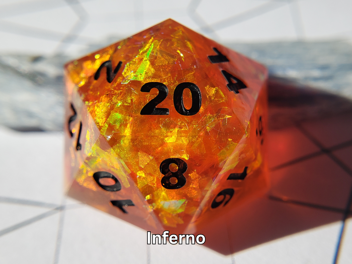 D20 Fridge Magnet