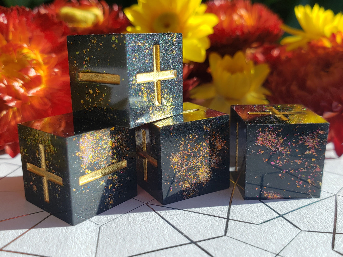 Sparks | Fate/Fudge dice set