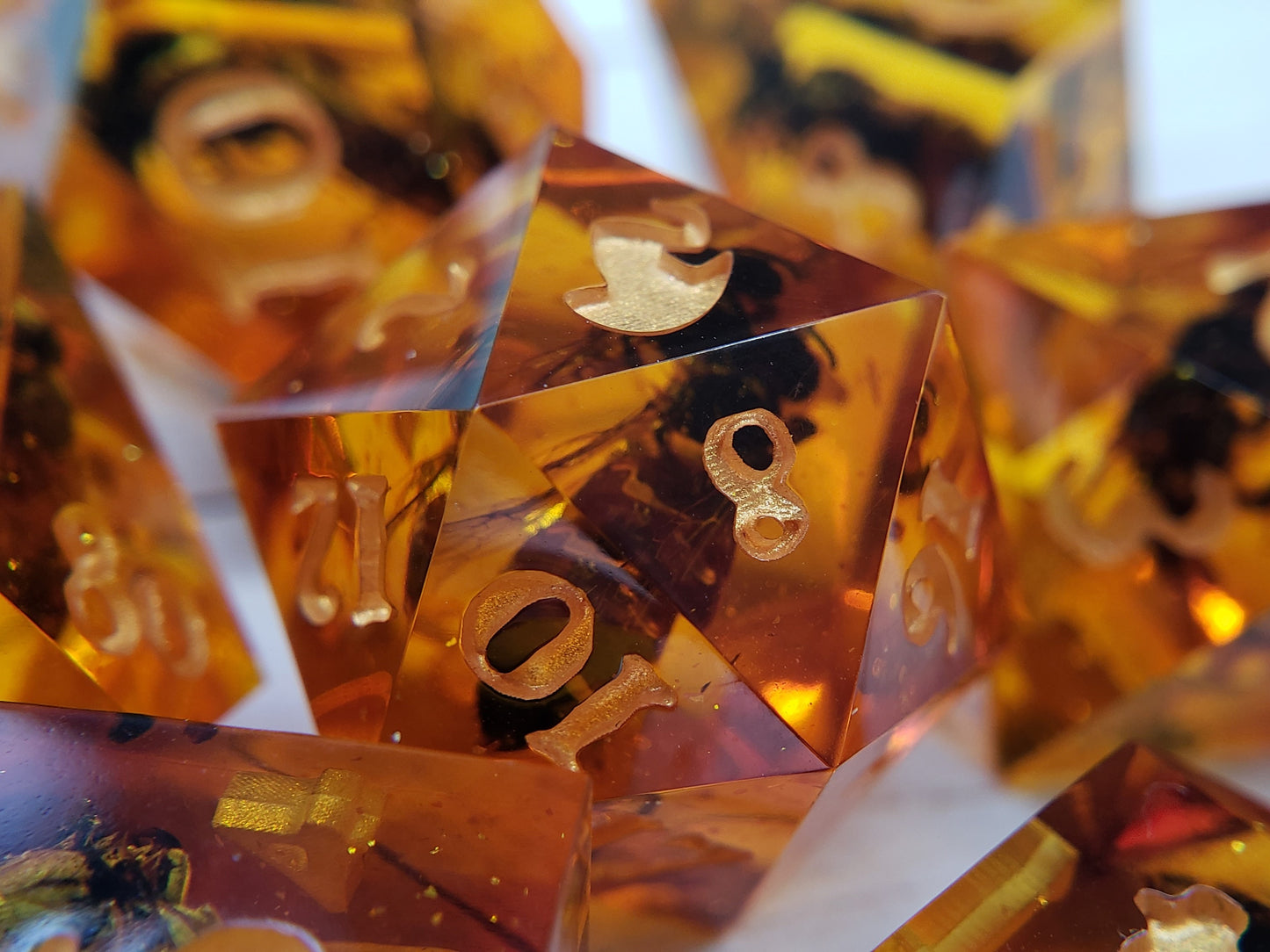 Honeybees in Amber