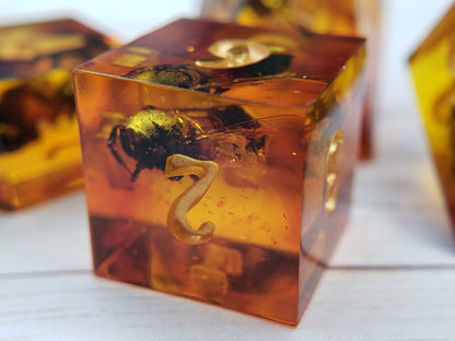 Honeybees in Amber