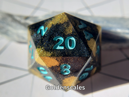 D20 Fridge Magnet