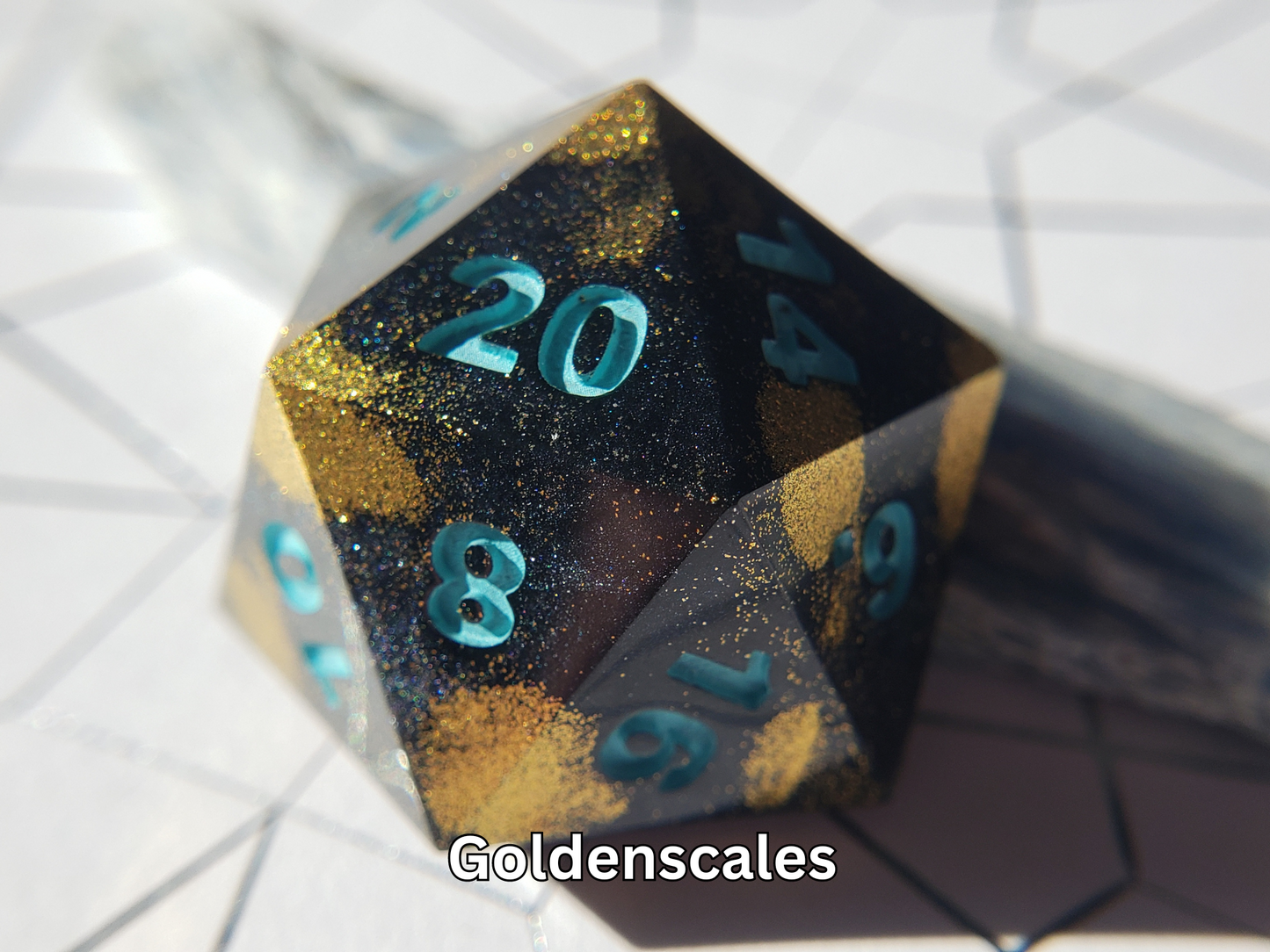 D20 Fridge Magnet